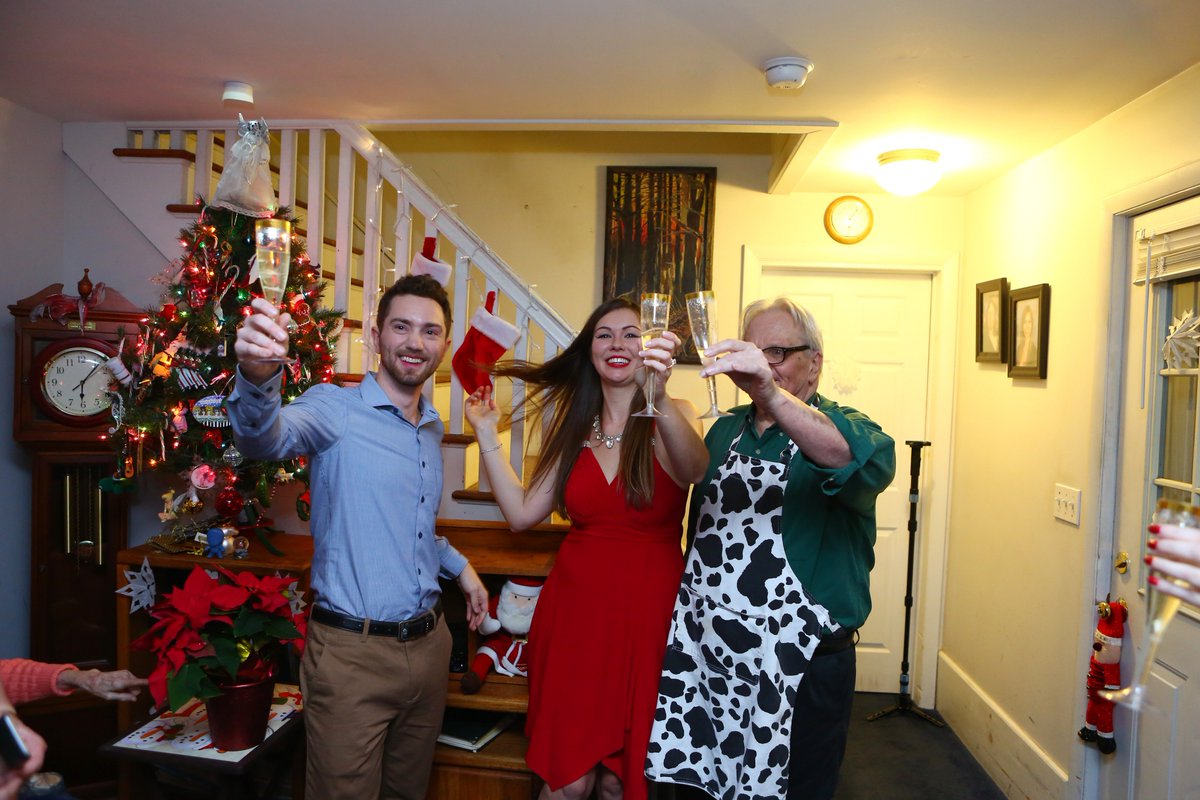 TroyDeanna's tweet image. Our intertwined cheers after the big moment! I'm still so in awe of all the hard work my baby did to pull off this beautiful proposal (Full proposal video here: youtu.be/7pId3cj2hy0). I love Cedric so much and I can't wait to spend the rest of my life with him! #proposalvideo