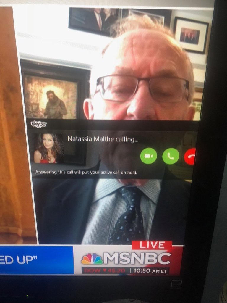 CheerfulFilms's tweet photo. @AlanDersh His wife Carolyn knows https://t.co/i1cnpX7vSb