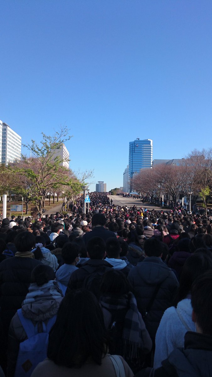 平成最後のコミケ開幕 体調管理に気をつけてがんばりましょう