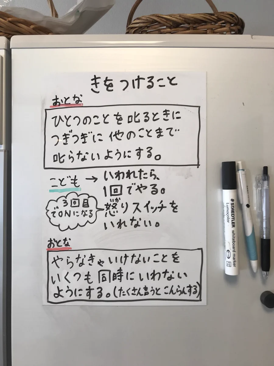 大人は叱っていると他の事まで叱り出すという子供の意見！