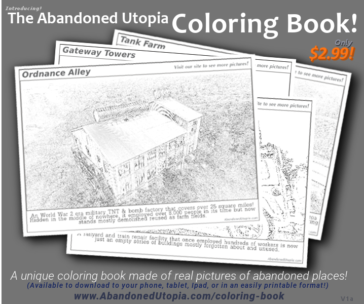 abandonedutopia's tweet photo. Introducing our #coloringbook, custom made of our pictures to #abandoned places! Just $2.99! 

BUY: https://t.co/HEhDp4Hx9A

#coloring #digitalart #artlife #coloringforadults #adultcolouringbook #adultcoloringbook #ColourTherapy #coloringBook #artoftheday #adultcoloring  #unique https://t.co/sIXbBafZof