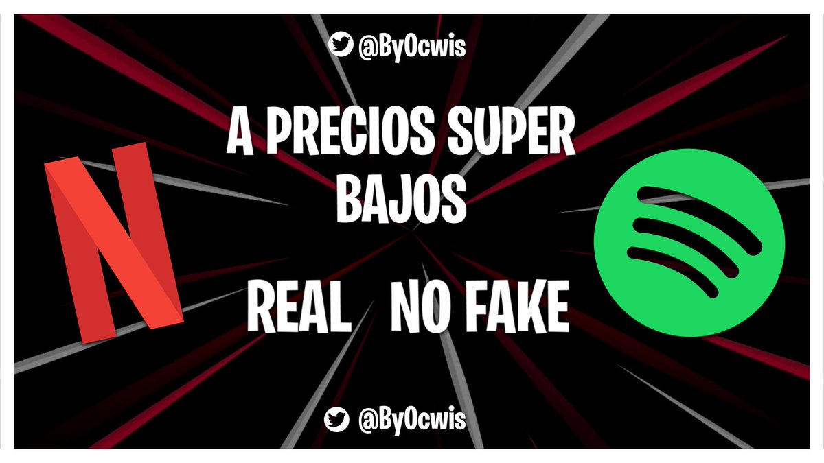 StrompWTF's tweet photo. 🎬🇳​🇪​🇹​🇫​🇱​🇮​🇽​ &amp;  🇸​🇵​🇴​🇹​🇮​🇫​🇾​🎶
AMIGOS/AS SI QUIEREN UNA CUENTA DE NETFLIX O SPOTIFY A UN PRECIO SUPER BAJO ESCRIBANLE A @ByOcwis EL LES PODRA AYUDAR... https://t.co/D6IpxvaCh9