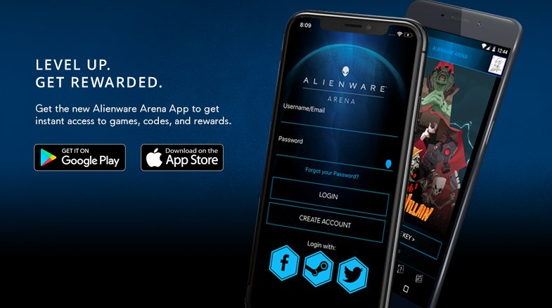 Alienware Pa Twitter The Alienware Arena App Is The Most Convenient Way To Get Instant Access To Games Codes And Rewards Download The App Now And Never Miss A Giveaway Again Get