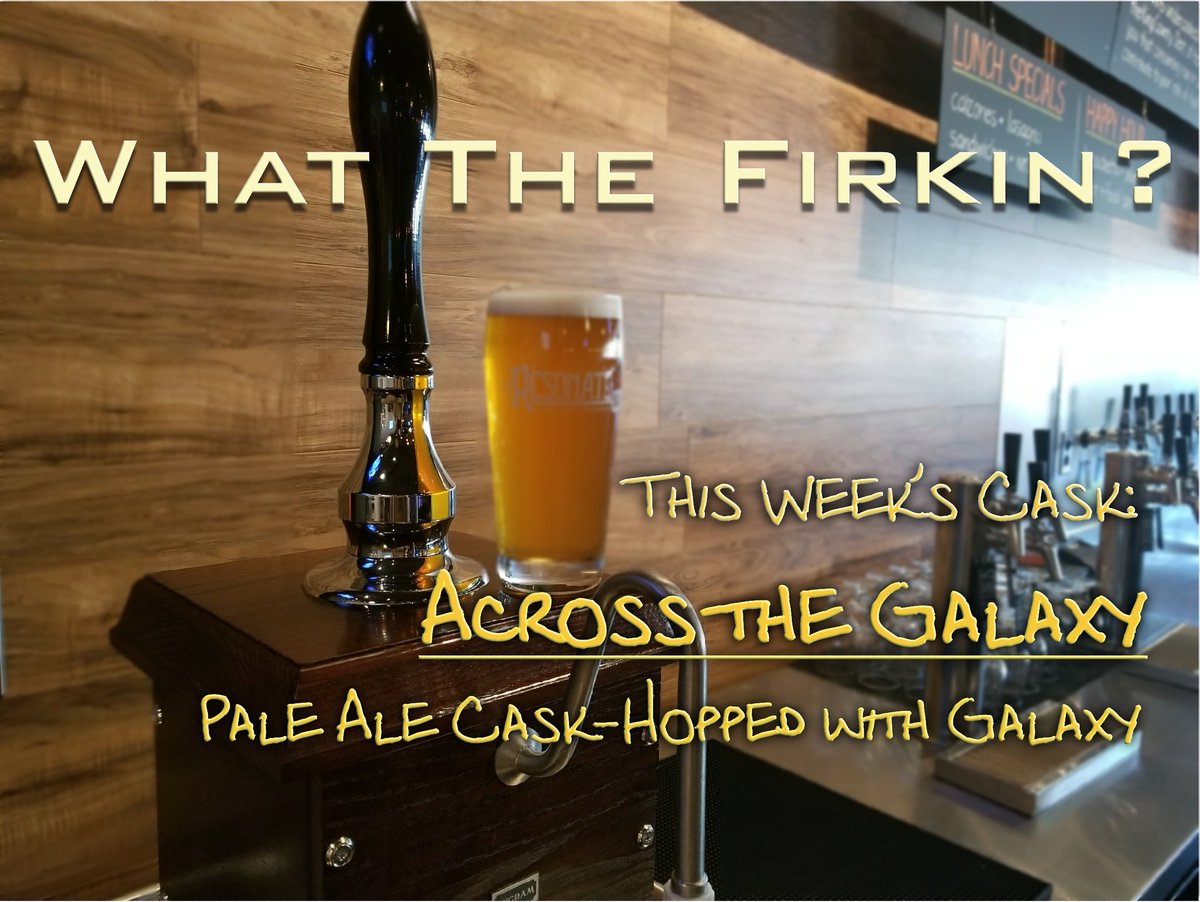 ResonateBrewery's tweet photo. #WABeer #CaskConditioned #CaskOfTheWeek https://t.co/2U3qnoVvhm