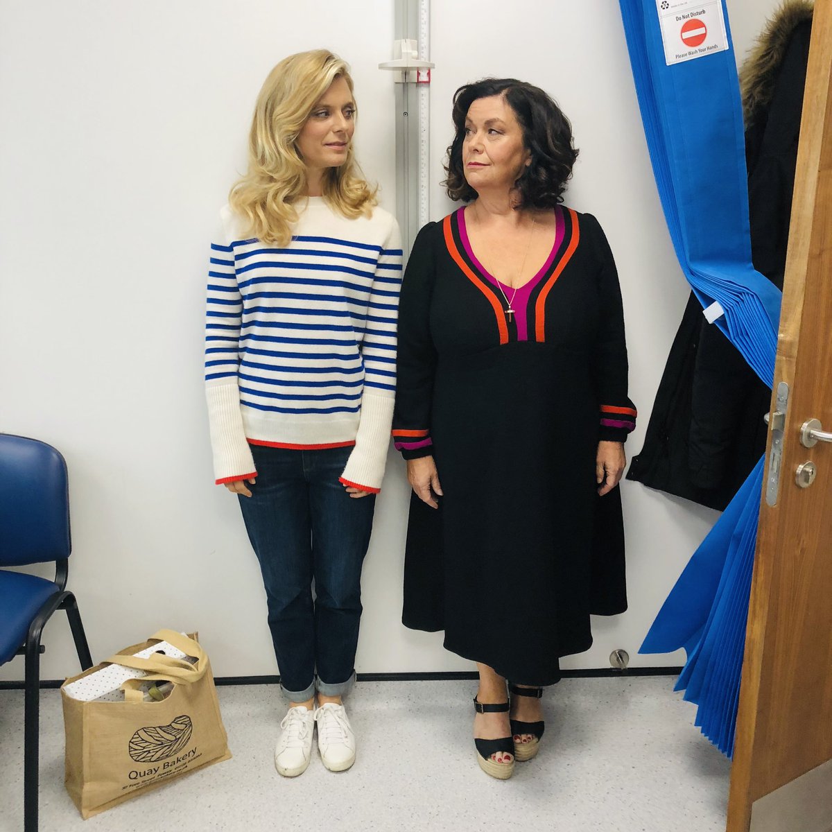 EmiliaFox's tweet image. Let the games begin @Dawn_French @SkyOne