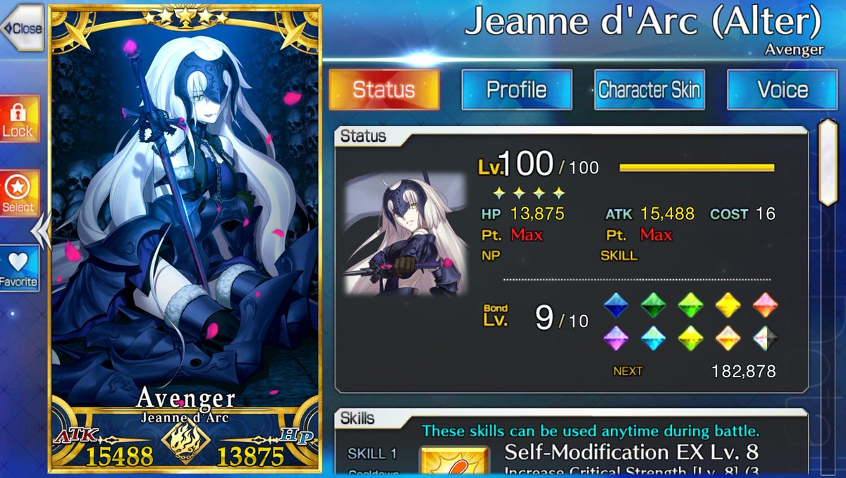 fate grand order bond level