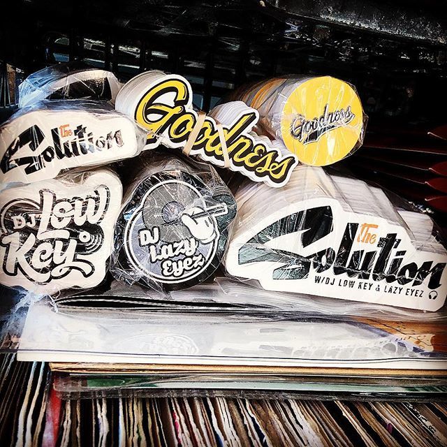 djlowkey's tweet photo. Loving these new stickers. Get some for free at tonight’s 5th Annual @GDNSS/The @DenverSolution Holiday Party at @TheBlackBox5280 - more info at https://t.co/Bgbum3vnaa... #DenverSolution #GDNSS #DontcallitTHEgoodness #DJLowKey #DJLazyEyez #DenverSolu… https://t.co/XnAquTZWnI https://t.co/lyZgadz3fo