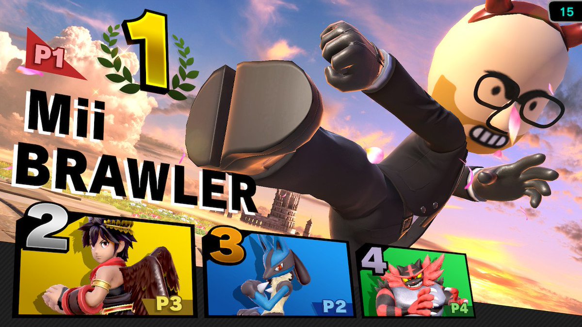 Doctursea's tweet photo. Update on the @NorthernlionLP mii we out here getting Ws against my friends #SmashBros #NintendoSwitch #EggDemon https://t.co/jLU2tXsfbb