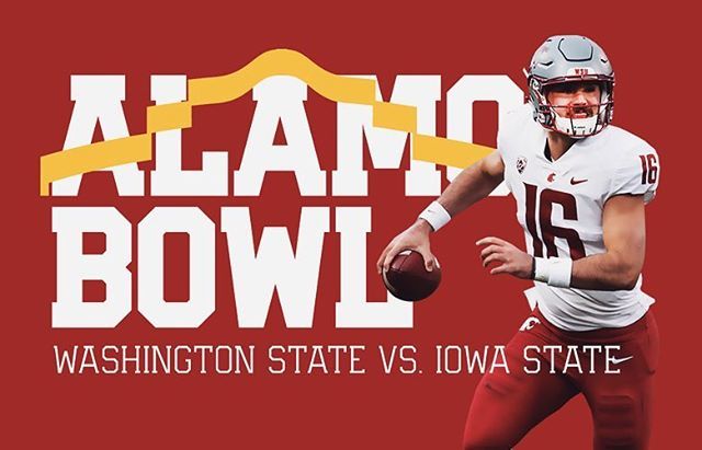 STOUTSeattle's tweet image. Come catch WSU play Iowa State in the Alamo Bowl! Kick off is at 6pm!