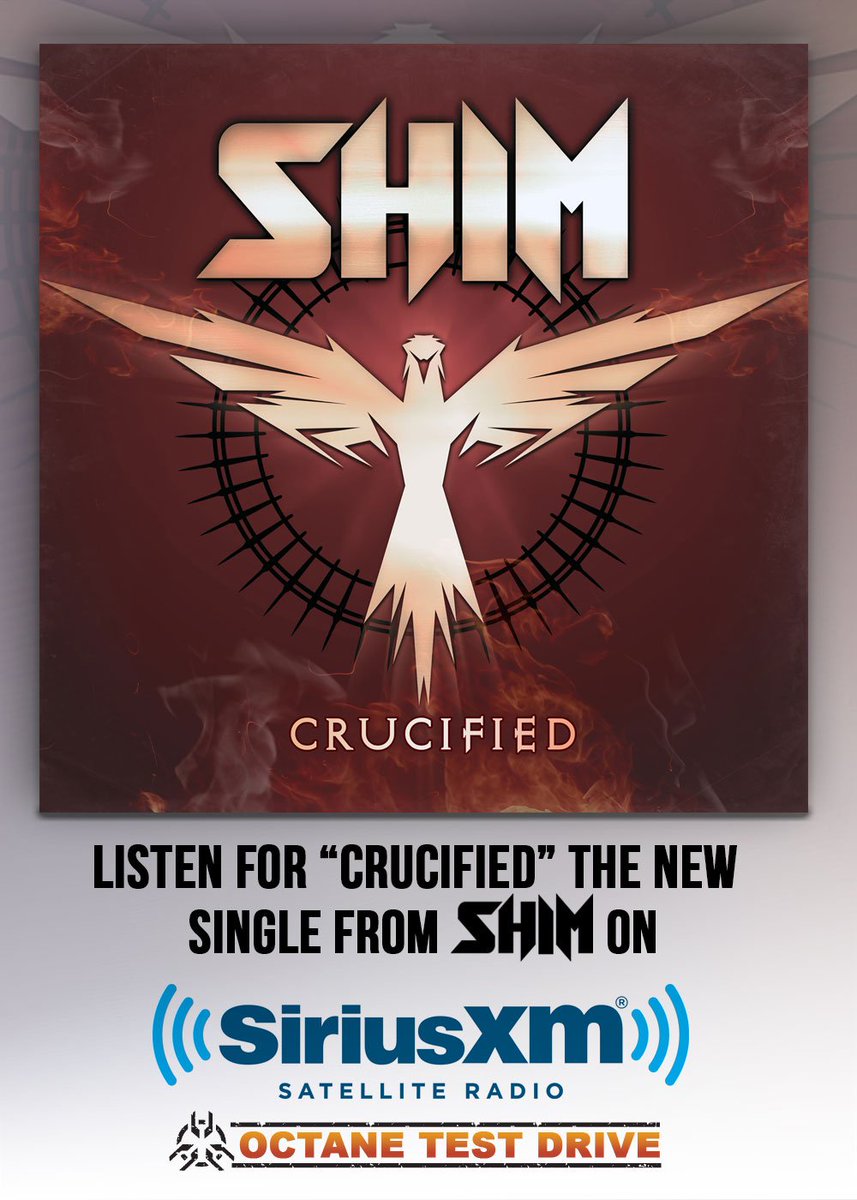 shimmoore's tweet photo. Listen for "Crucified" on @SIRIUSXM , @SXMOctane !!
Click and follow!!

https://t.co/LRHLjoKwUM
https://t.co/oWWzIws6Xm
https://t.co/XIJnAsuhbr

#Crucified #SiriusXM #ShimIsBack #OctaneTestDrive #SHIM #FMManagement #TeamShim https://t.co/HRDuuddOv0