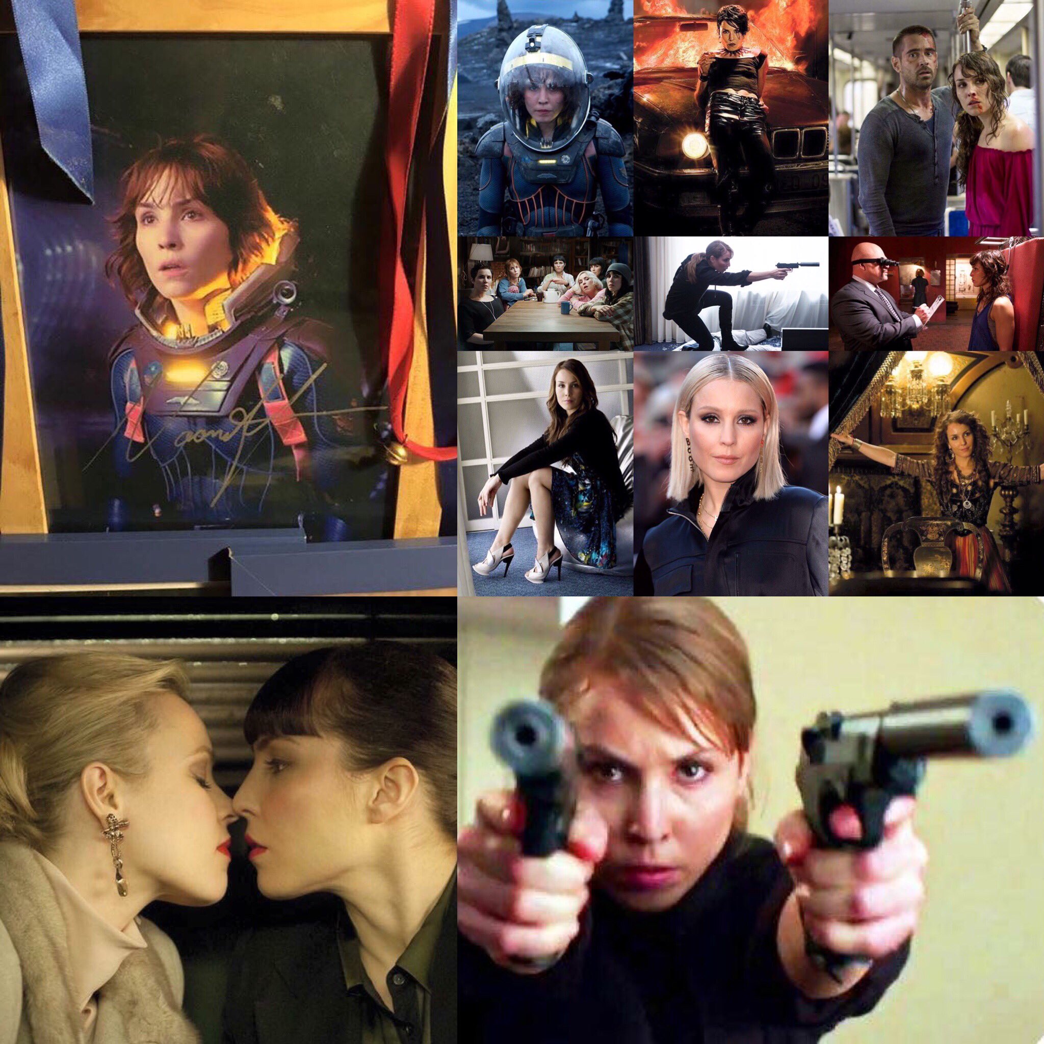           Happy 39th Birthday to My One Favorite Beauty Swedish Actress Noomi Rapace 
