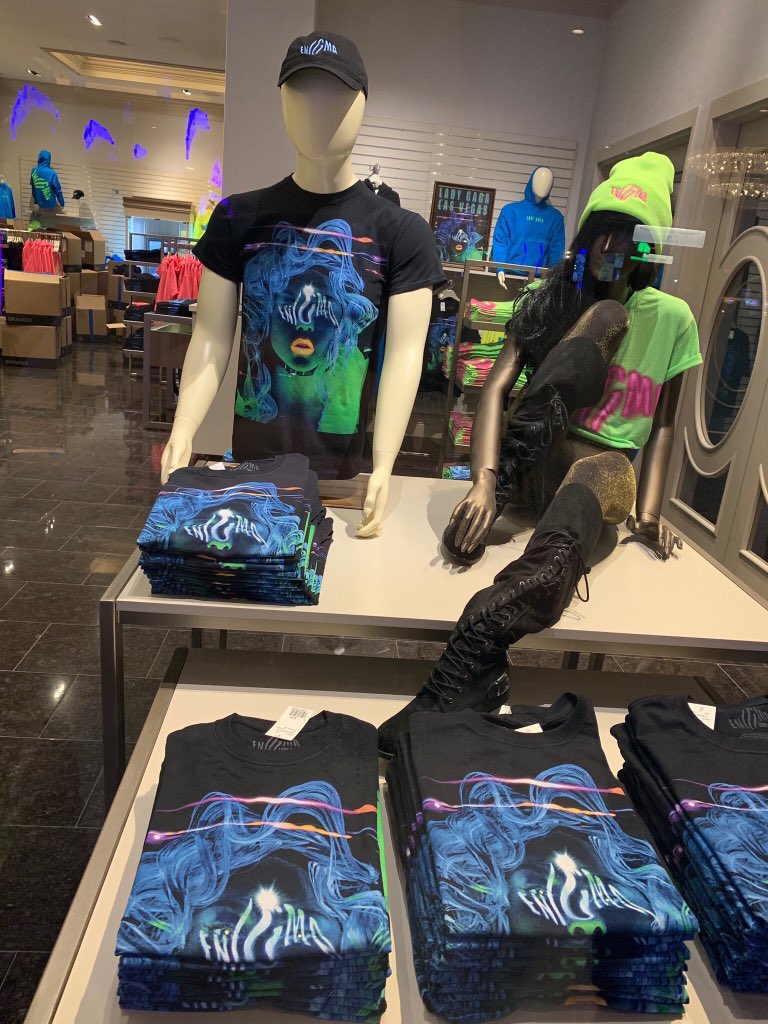 Lady Gaga Official Enigma Center Hoodie