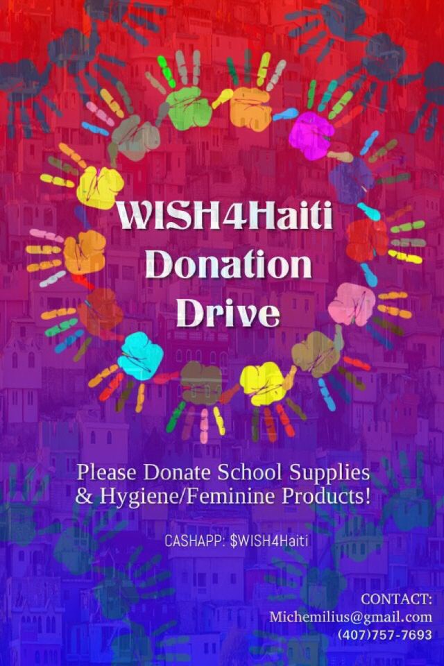 dashleroi's tweet image. The holidays may be over but that doesn’t mean you have to stop giving! Be part of our cause and help our efforts in aiding the less fortunate in Hati 🇭🇹Thank you in advance!
#WISH4HAITI #UCF18 #UCF19 #UCF20 #UCF21 #UCF22