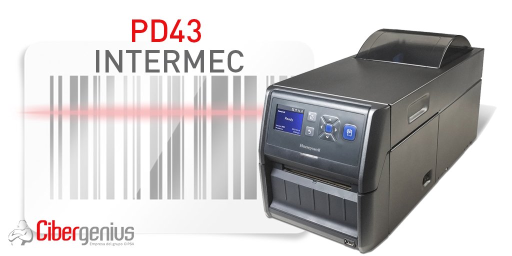 cibergenius_col's tweet image. La impresora de etiquetas PD43 #Intermec incorpora las últimas innovaciones de la #industria  andres_rojas@cibergenius.com