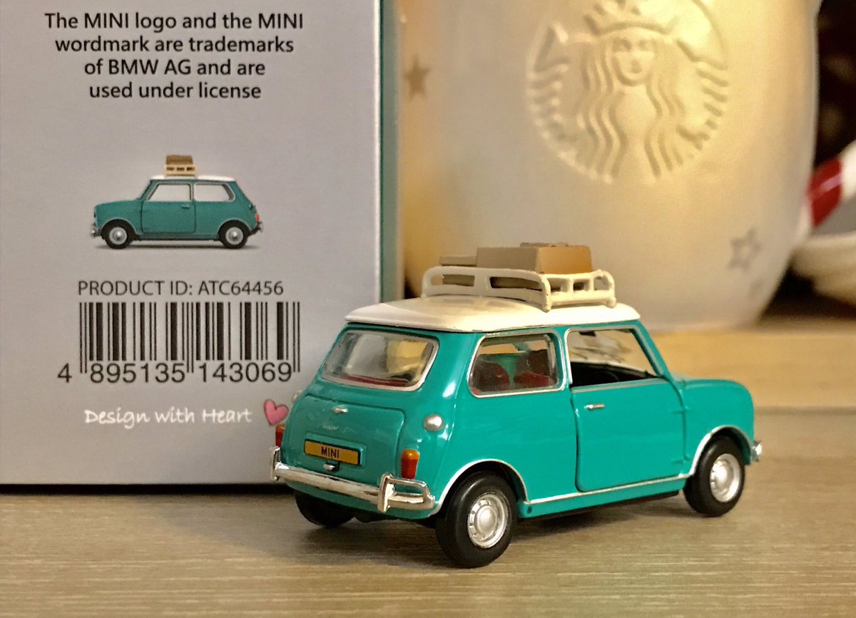 模型車收藏之旅on Twitter 香港微影tiny Mini Cooper Mk1 藤原托書限定