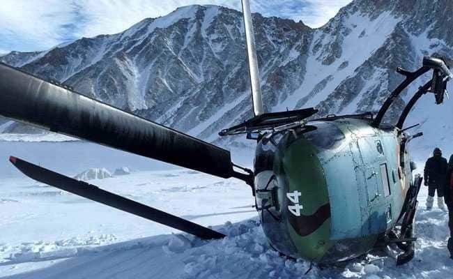 JUSTHELICOPTERS's tweet photo. Army's Spectacular Recovery Of Helicopter Stuck At 18,000 Feet. See Pics https://t.co/UtMDygpzdB #Army #Helicopter #Pilot #Glaicer https://t.co/3WTCMXWrYc