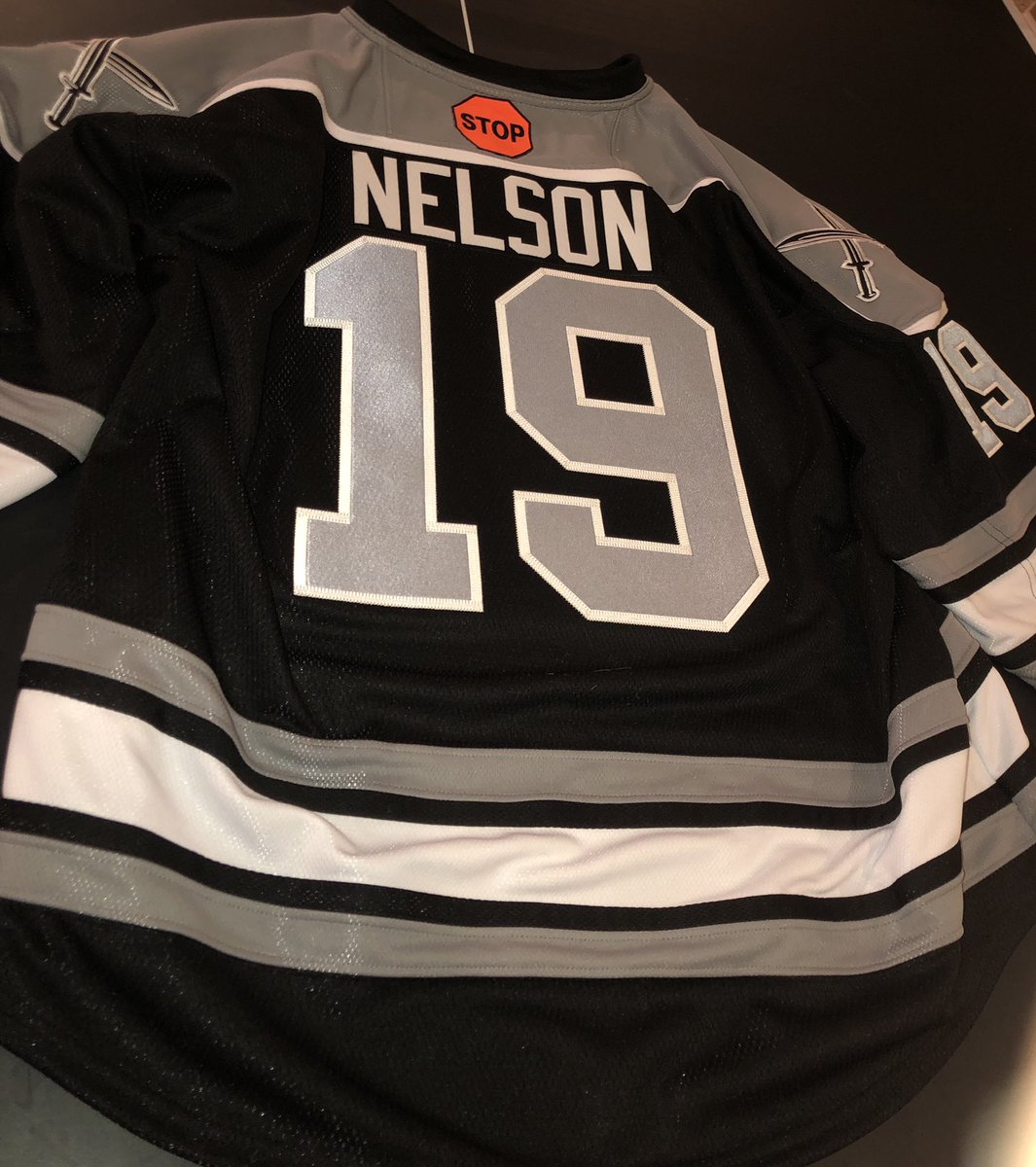 What you’ve all been waiting for, fresh off the press, the Knights armor has arrived. First game with them tonight in Stillwater <a href="/8/">.</a>. #knightynight