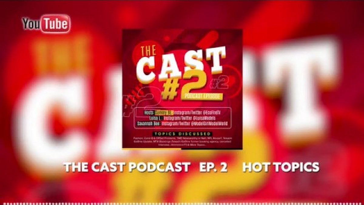 EcoFireTV's tweet photo. THE CAST PODCAST EP. #2: HOT TOPICS (Youtube Ed.) up & running
https://t.co/rWM00r8Zqi
LIKE, COMMENT, SUBSCRIBE, FOLLOW THE LEADER
https://t.co/DIqEBS5rnh
https://t.co/yQi98rcI89
#TheCast #EFRPodcast #EFRTV #SammyBE #EcoFireTV https://t.co/bd2zbrV8G8