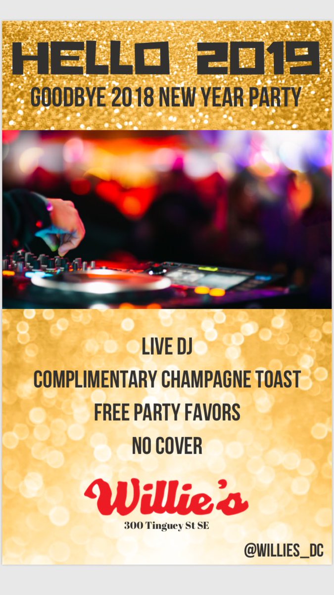 Deejay_Sway's tweet photo. Whattup Navy Yard DC. NYE turnup coming straight to your neighborhood this year. Free cover and yours truly on the 1s & 2s all night. Shouts @djchrisstyles for the 🔌.
Come ring in ‘19 the right way. Let’s get it!
#newyearseve #navyyarddc #dmvnightspots #djsway #dcnightlife https://t.co/furwn0korL