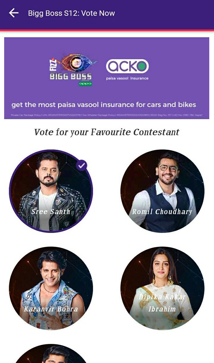imVish37's tweet image. Keep Voting For #Sreesanth 

#SreesanthForTheWin #Sree
#SreesanthThePrideOfIndia 
#SreeFam #BiggBoss12 #BB12