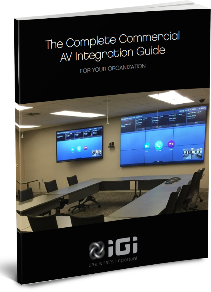 Myth: Commercial AV integration requires lengthy downtime.
Fact: IGI’s skilled designers, engineers, and technicians design an integration plan specially-made to your business needs.

Learn more about professional AV integration: hubs.ly/H0fJMxc0