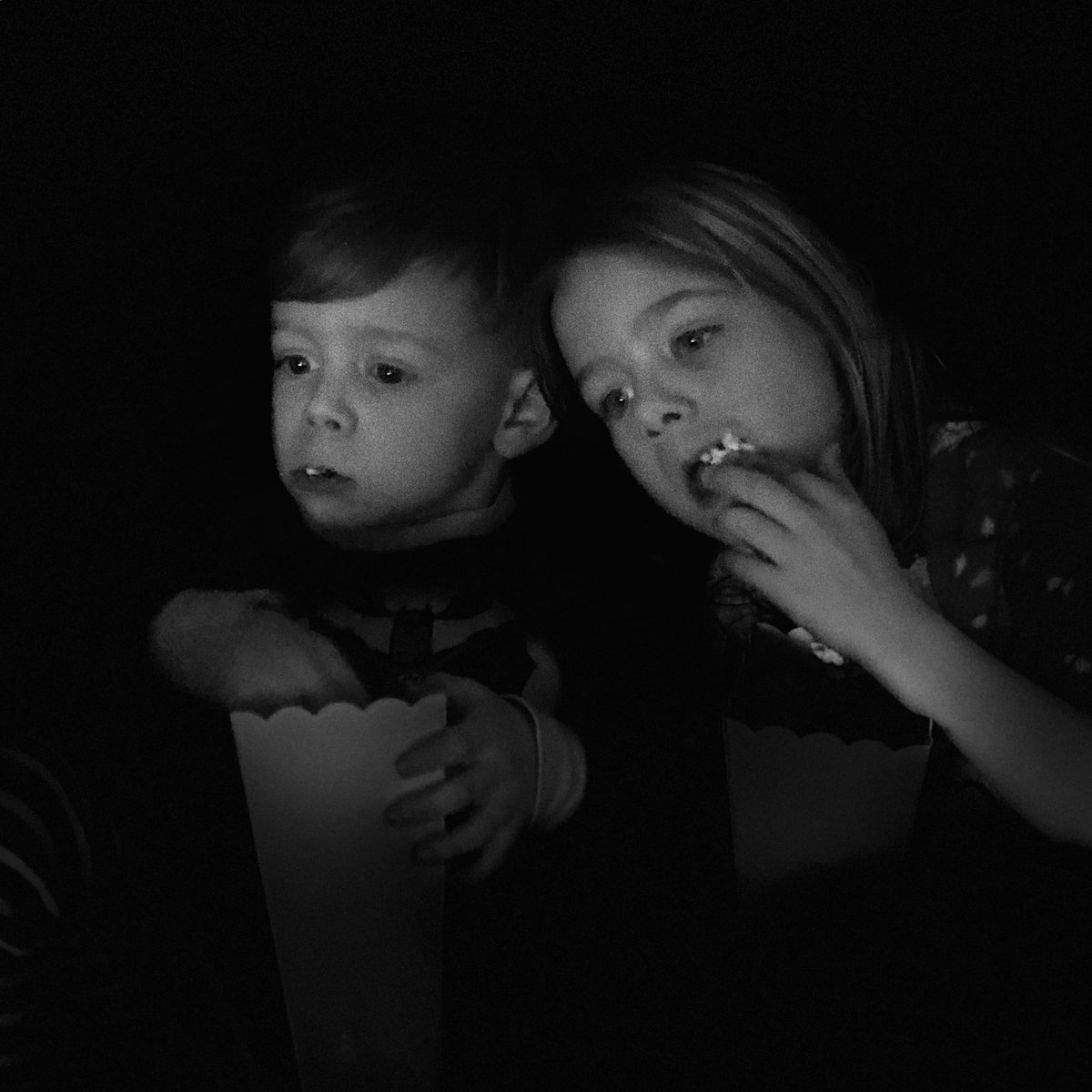 Davismcp's tweet image. Watching #BirdBoxNetflix with the kids. Just kidding, it’s #thecroods @VancityReynolds @chrissyteigen #oldladydown