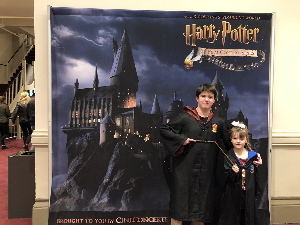 carriebholloway's tweet photo. Ready for Harry Potter and the Chamber of Secrets @CincySymphony #CincyPops https://t.co/Xe4OYHFDBN
