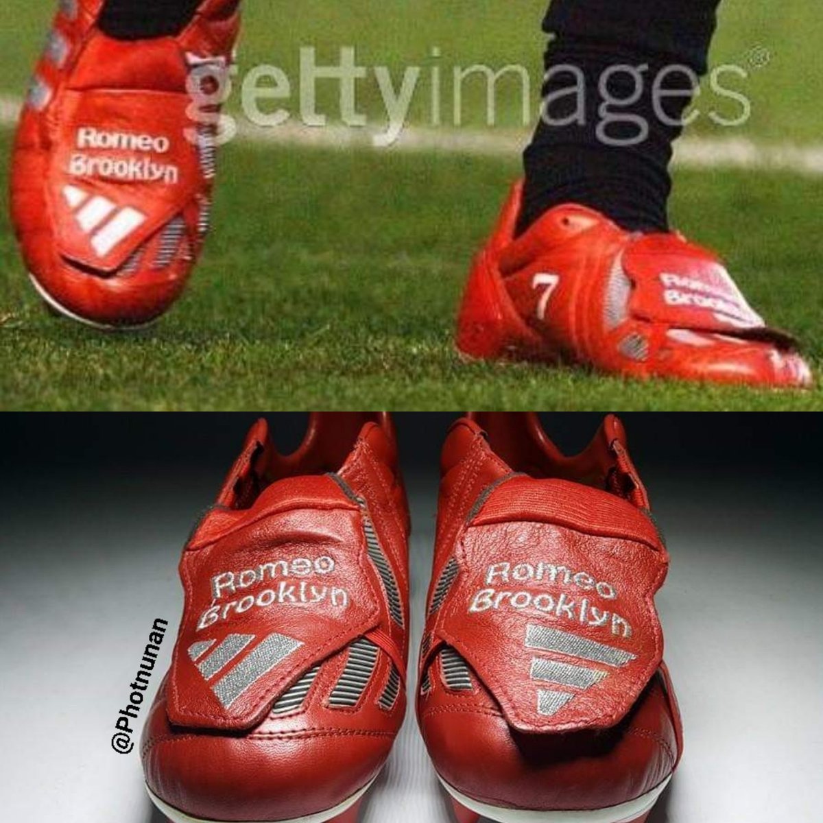 Photnunan David Beckham Match Issue Boots