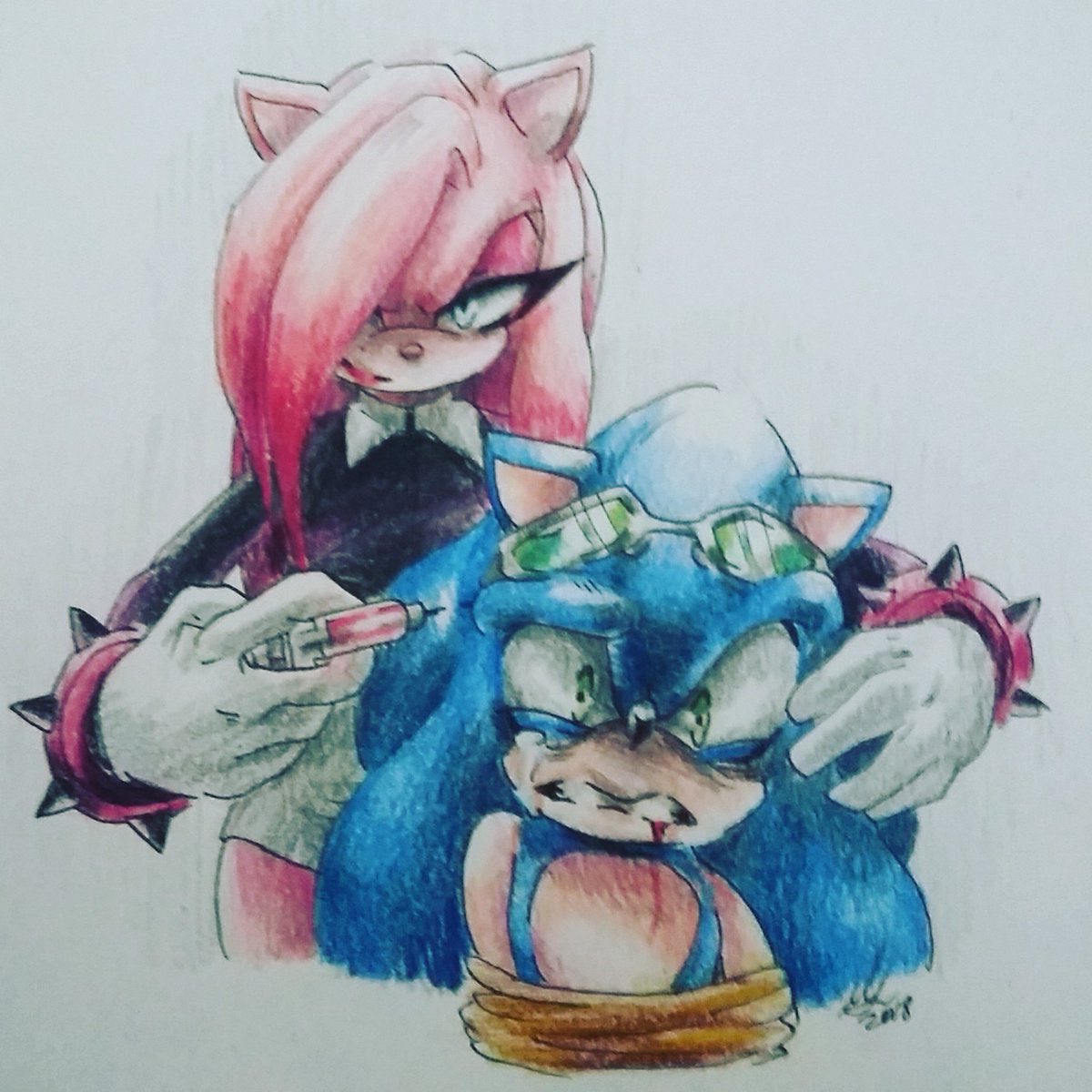 “ I got you now boy~.. “