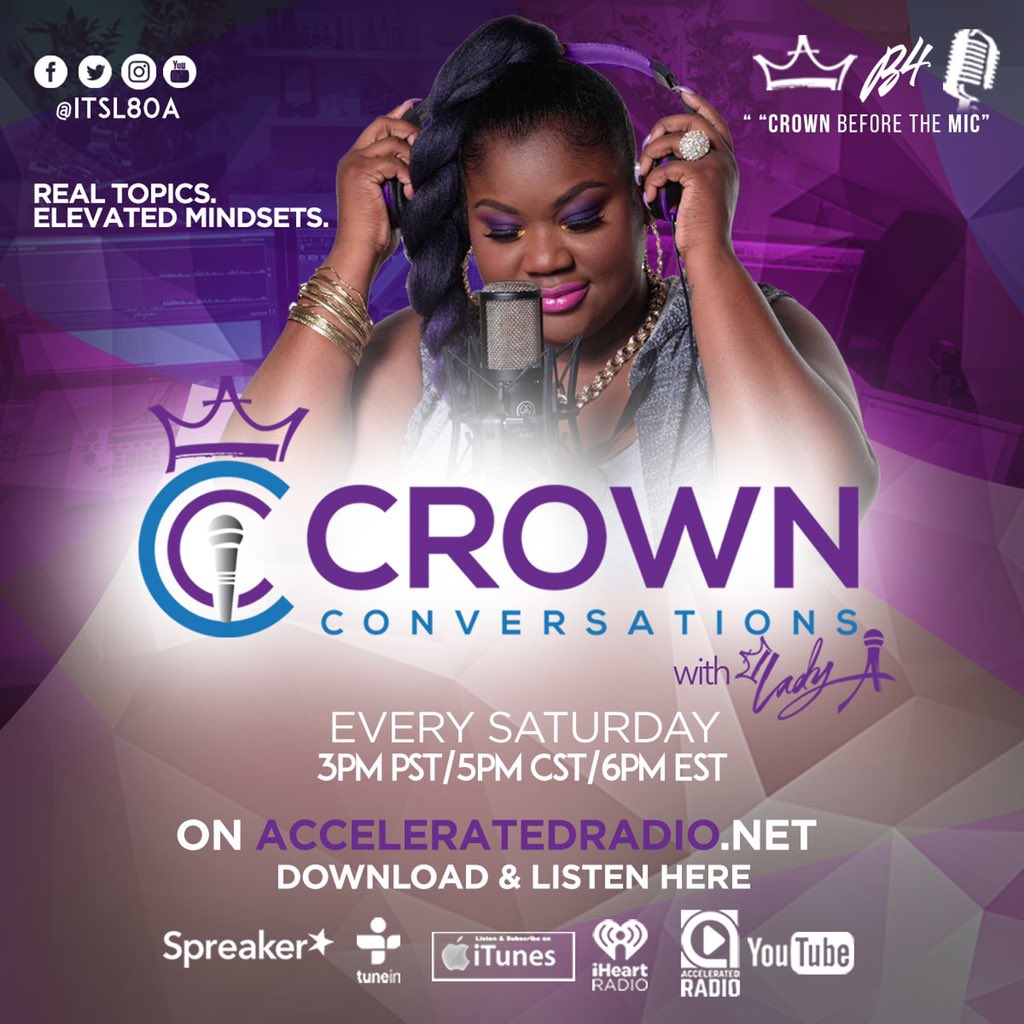 @Blacknewspromo #CrownConversations hosted by <a href="/itsl80a/">itsl80a</a>