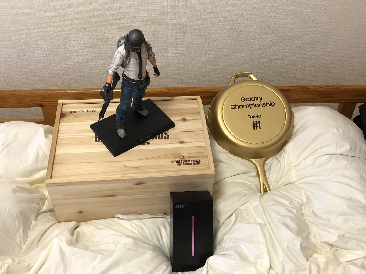 Reject Pubgモバイル部門 Planet選手の元に オフライン大会での優勝商品が 世界に4つしかないフィギュアや 金のフライパン Galaxynote9 ほっ 欲しい Arg Pubg Mobile Galaxynote9 T Co Eofglkx0tp Reject Pubgモバイル部門 Planet選手の元に オフライン大会での優勝商品が 世界に4つしかないフィギュアや 金のフライパン Galaxynote9 ほっ 欲しい Arg Pubg Mobile Galaxynote9 T Co Eofglkx0tp