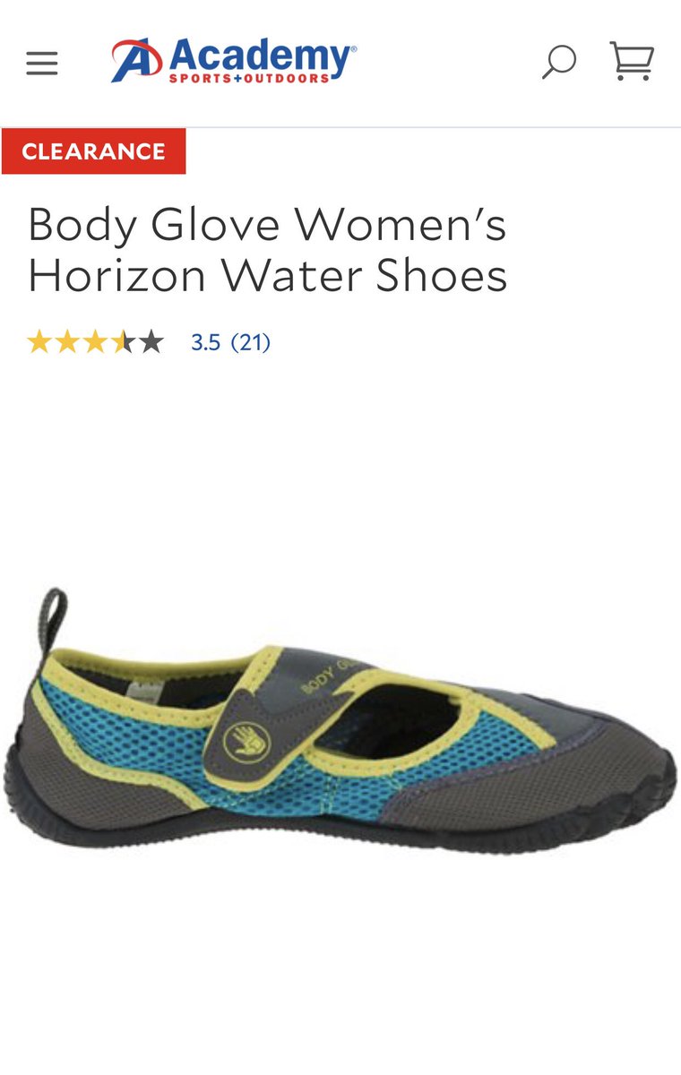 body glove water shoes academy