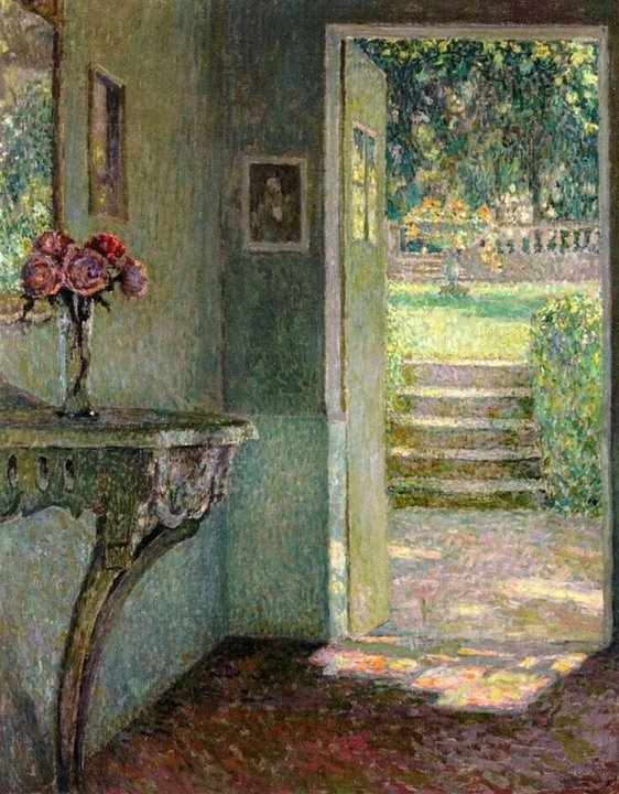 Henri #leSidaner
The garden door, the console, 1924