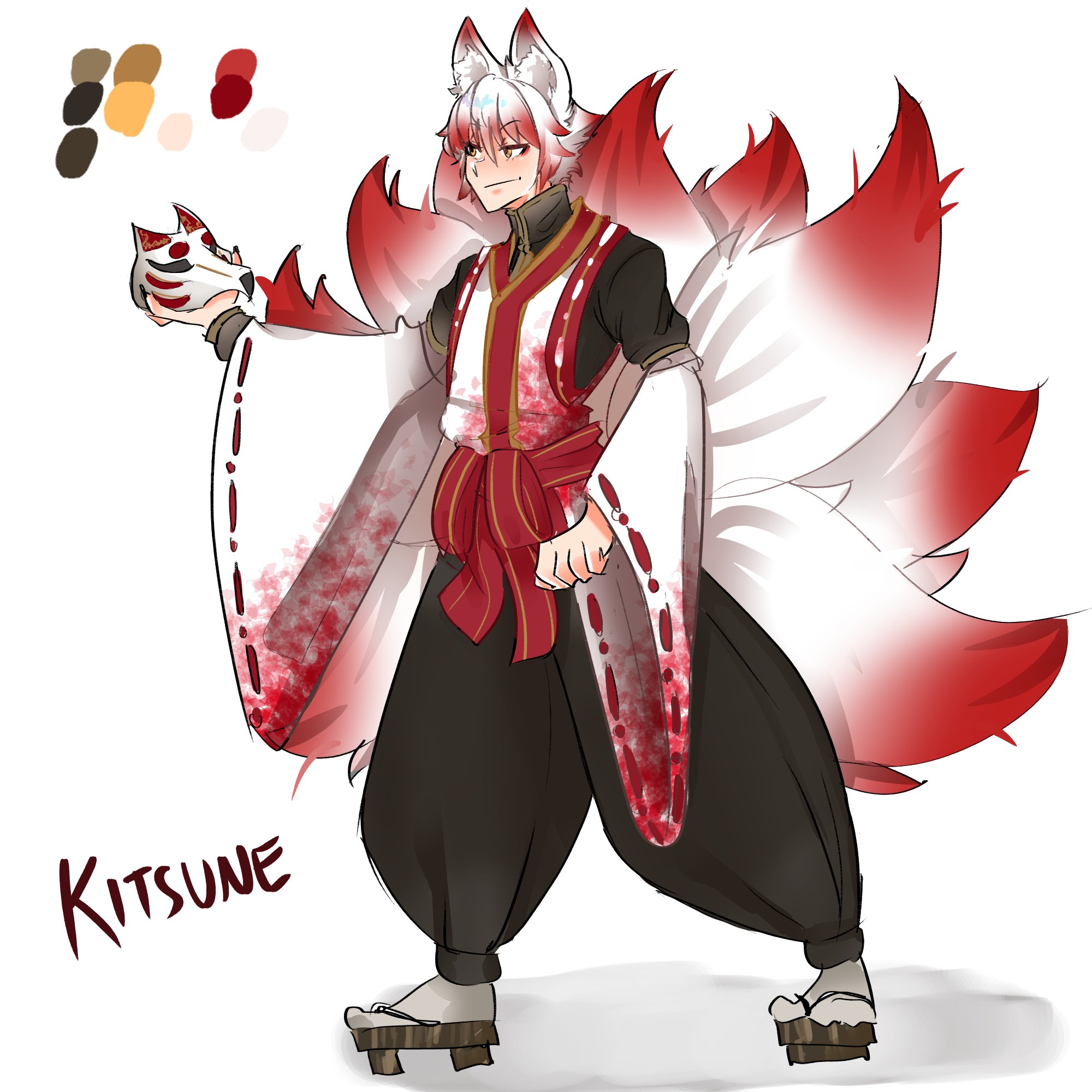 Kitsune Roblox Avatar by ShifterFoxx on DeviantArt
