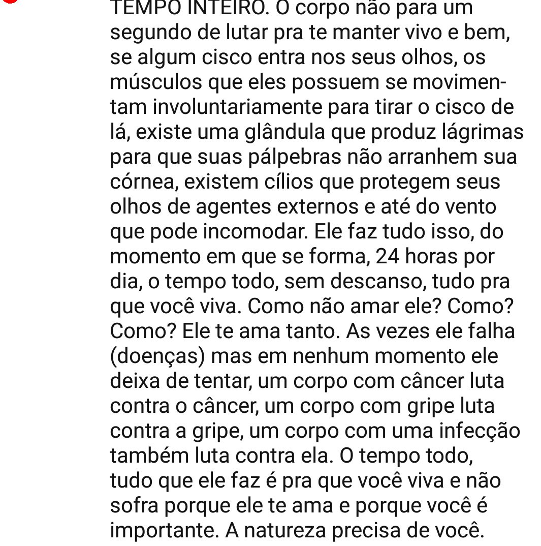 jkjsflower's tweet photo. tava vendo um vídeo da joutjout sobre amor próprio e me deparei com esse comentário, chorando em posição fetal https://t.co/6i3Ai8ljZ3