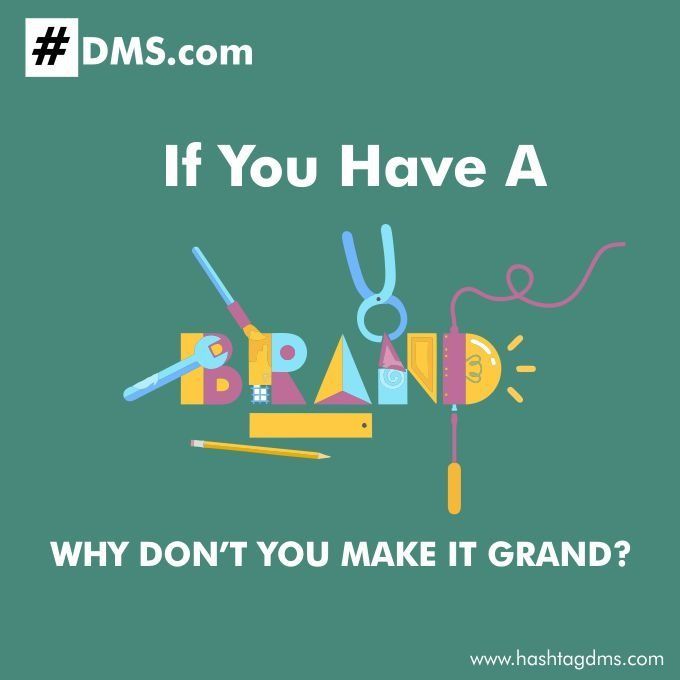 HashtagDMS's tweet image. It's not just important to have a BRAND. It's important to make it GRAND.
HashtagDMS will help you achieve this.

#Website #DigitalMarketing #OnlinePresence #SEO #SocialMedia #Facebook #Marketing #Designing #Wordpress #ORM #ReputationManagement