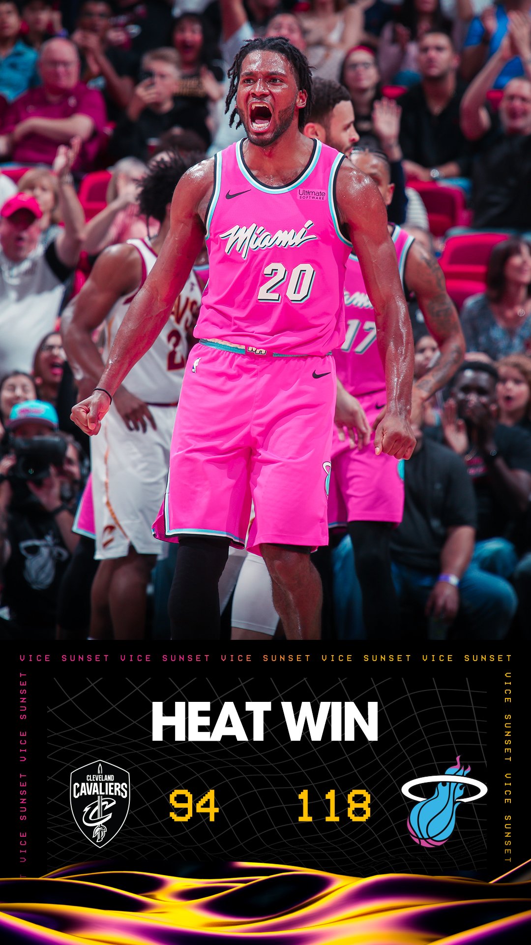 miami heat sunset vice jersey