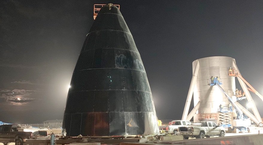 perthobs's tweet image. From @SpaceNews_Inc: @elonmusk #teases new details about redesigned #nextgen #launchsystem ow.ly/GPj630n78nk #spacenews #space