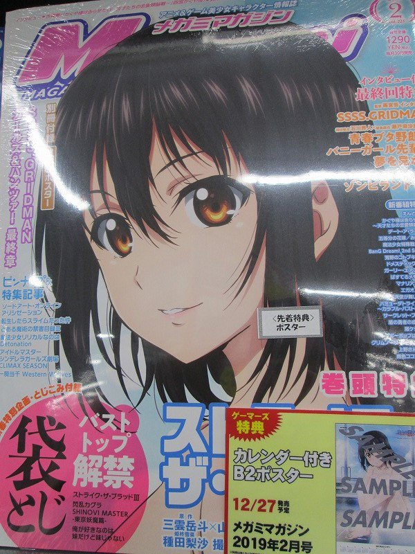 博多・小倉店】「メガミマガジン 2019年2月号」が本日入荷です