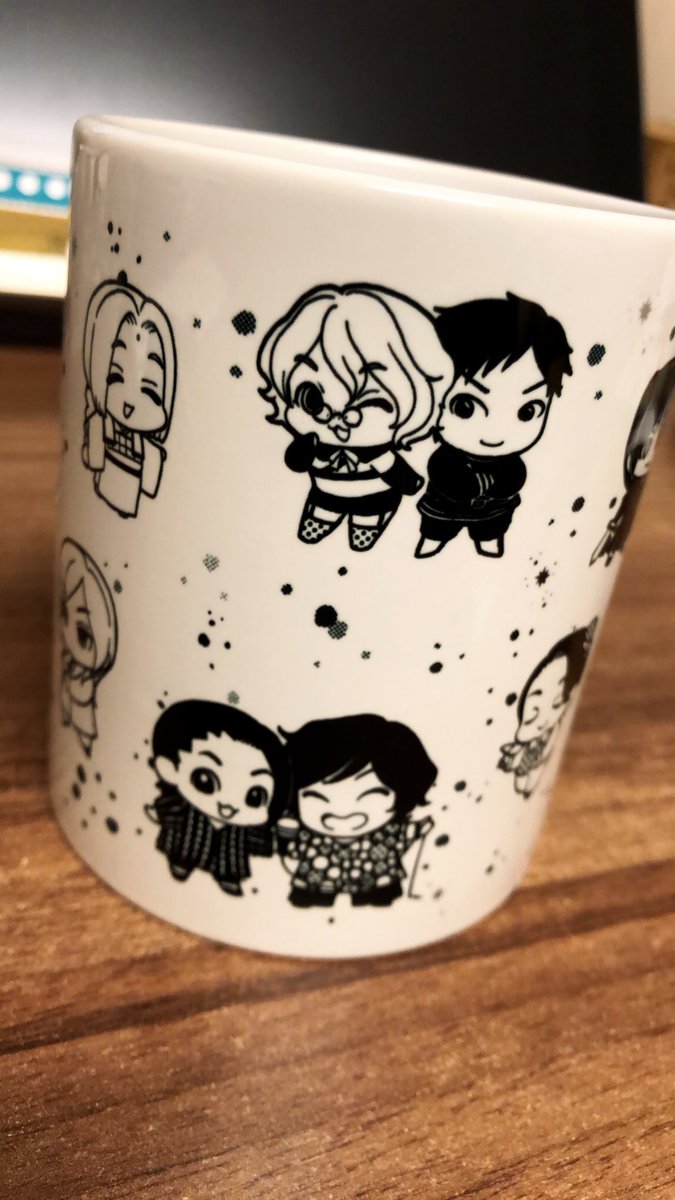 祝ミカシュン☆ライブ!ということで、ピケピケはみかしゅんさんマグカップを作ってしまいました…作りたかった!! 