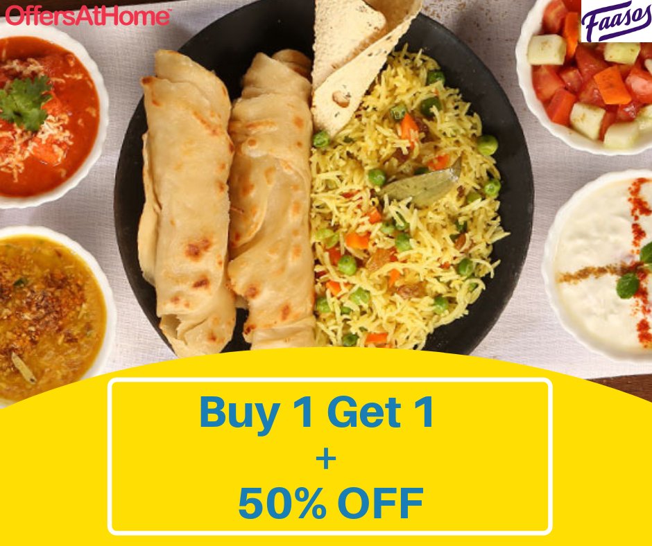 faasos coupons buy 1 get 1