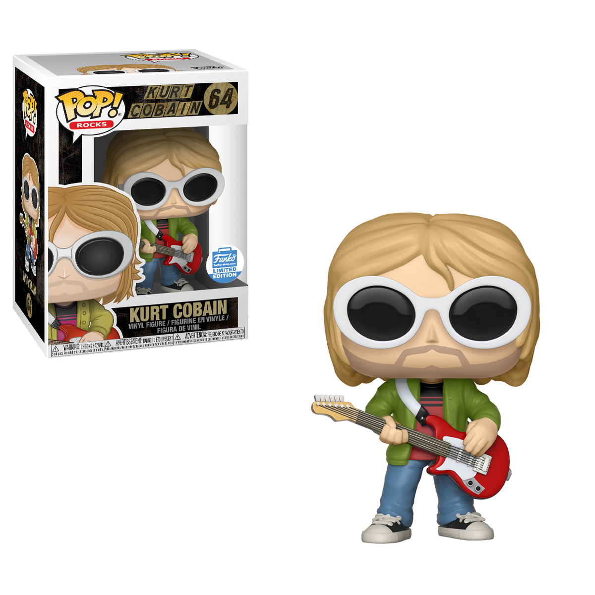 Funko's tweet photo. RT &amp; follow @funko for the chance to win a Funko Shop exclusive Kurt Cobain Pop! https://t.co/Zl54Wsj5vJ