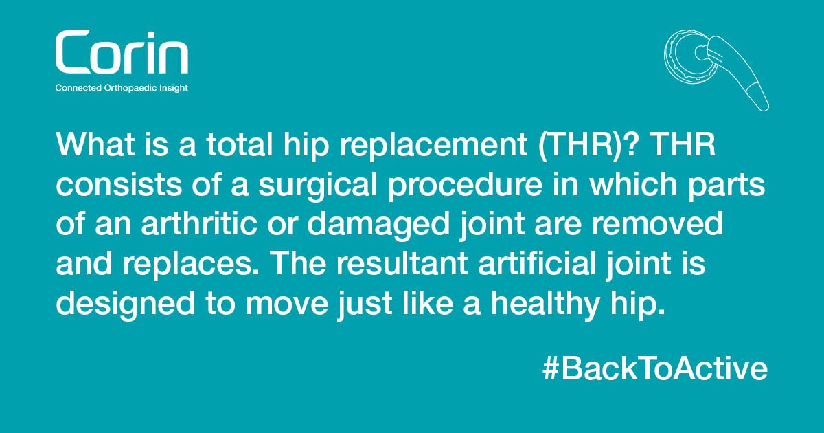 corintechnology's tweet photo. #BackToActive #CorinConnected #HipReplacement #Hip #Impant #Surgery #Patient https://t.co/k162VlHAV1 https://t.co/2Llqbcf5Op