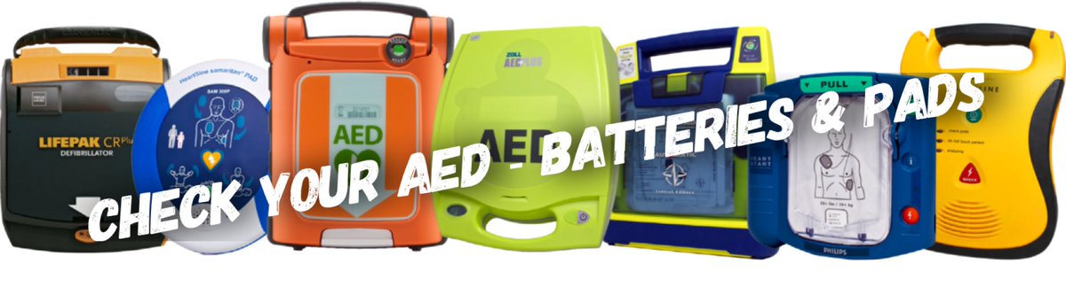 please check that your defib is Rescue Ready so that it can save a life in the event of a cardiac arrest