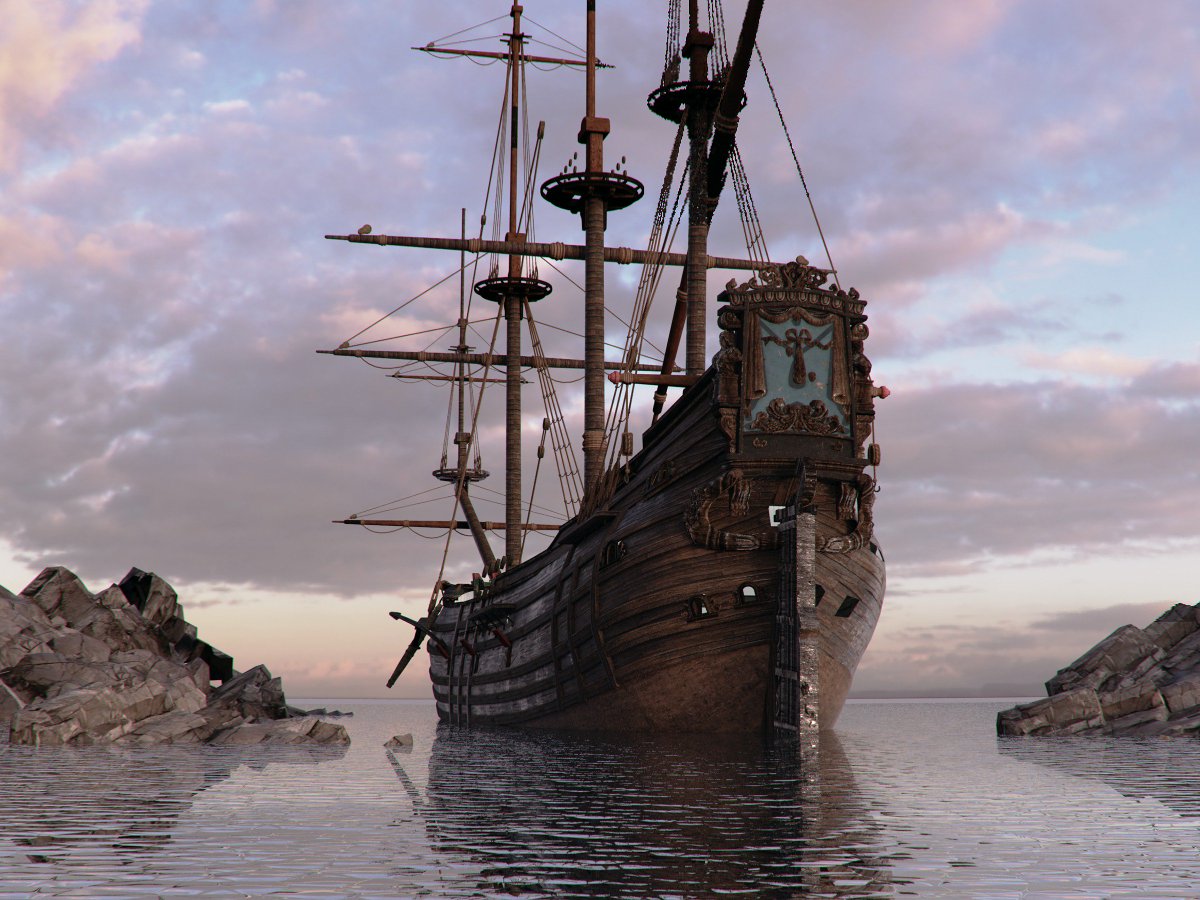 seasoffortune's tweet image. Well its the last #screenshotsaturday of the year! Working on new textures for the ship "The Dawn", currently its the base wood that is getting changed, before we do the rest and start updating the paint textures. 

#indiedev #gamedev #maya #seasoffortune