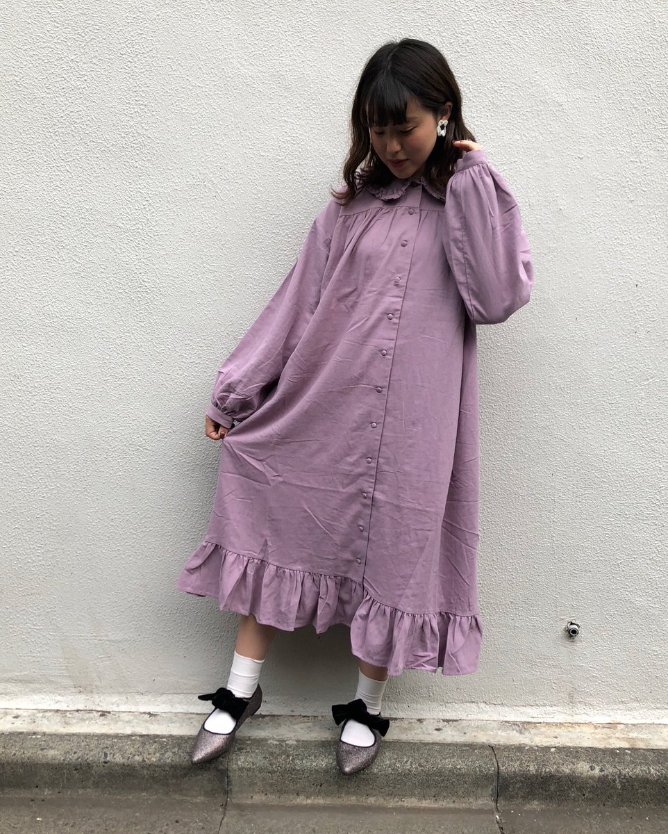 ট ইট র Merry Jenny新宿店 おすすめアイテム フリルギャザーワンピース オフホワイト 完売 ラベンダー ブラック 8 900 税抜 春先まで使えるワンピースも今なら Offです 03 3351 9028 Merryjenny ルミネエスト新宿 T Co Pjzapld52b