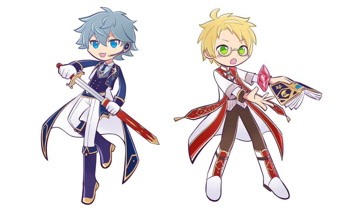 「レッツぷよ勝負 な いず と まこ 描きました 」|イドのイラスト