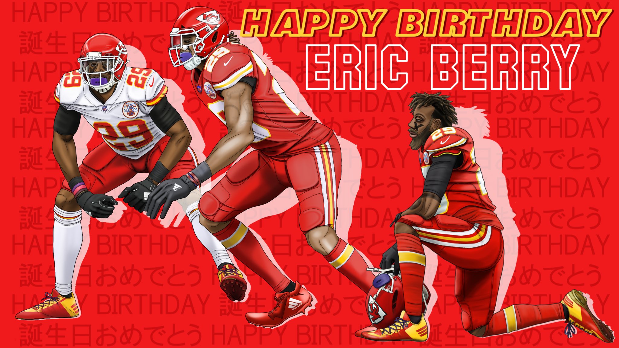 HAPPY BIRTHDAY ERIC BERRY    