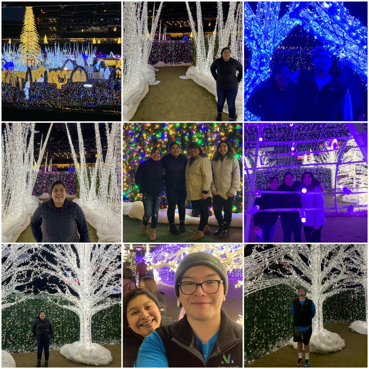 Happy Birthday to me! Spent my 27th birthday with my favorites. #EnchantSeattle #EnchantChristmasSeattle #SafecoField #Birthday #December28 #HappyBirthday 🎁🥰🥰