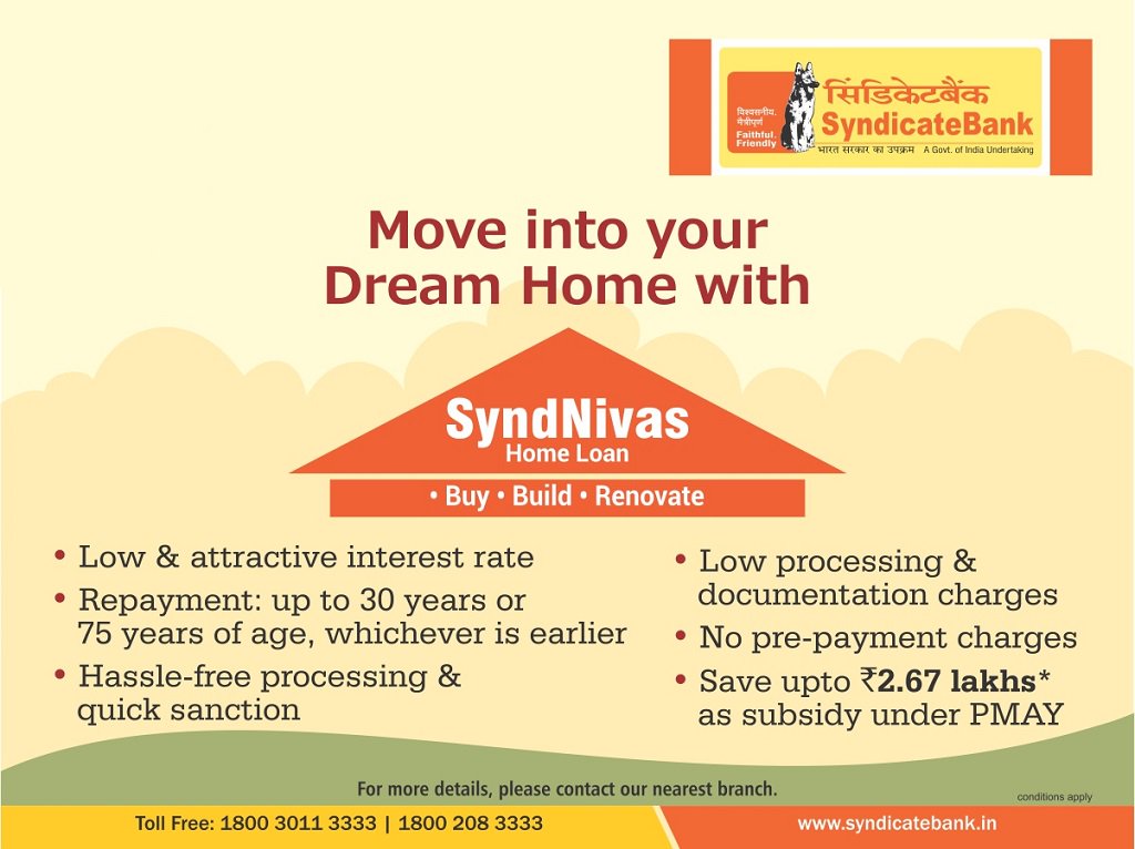 Syndicate bank home loan deals